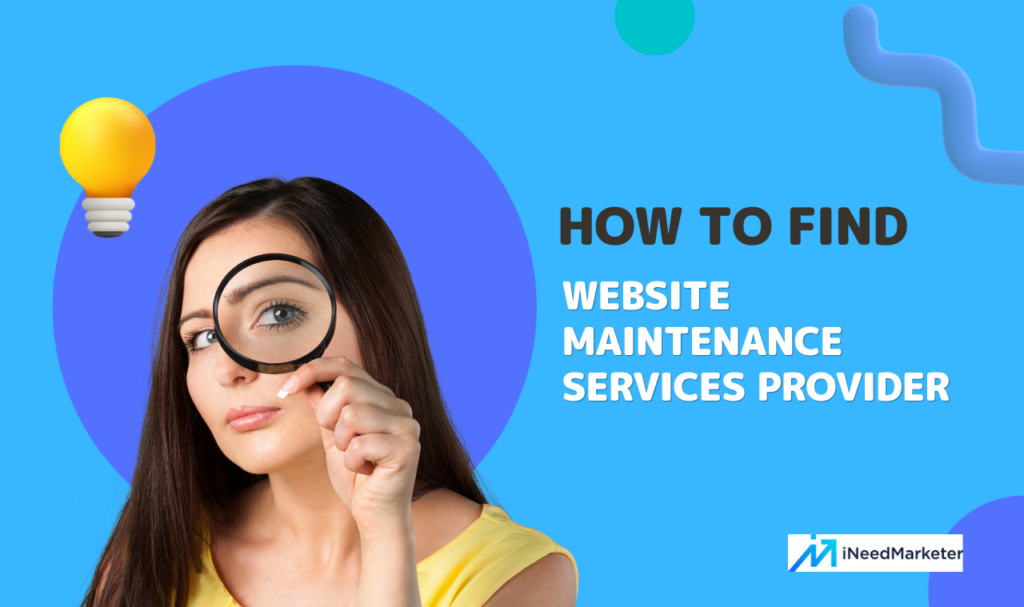 How to find the best website maintenance services provider