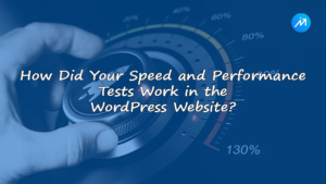 How Did Your Speed and Performance Tests Work in the WordPress Website