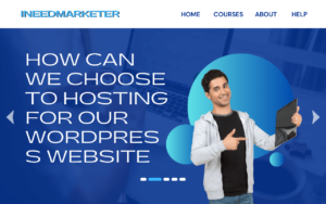 How can we choose to hosting for our WordPress website