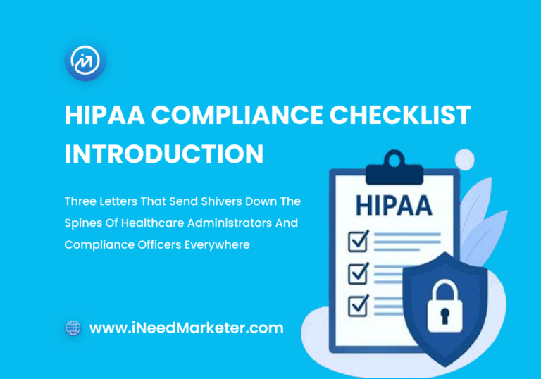 HIPAA Compliance Checklist - Guide for Healthcare Organizations